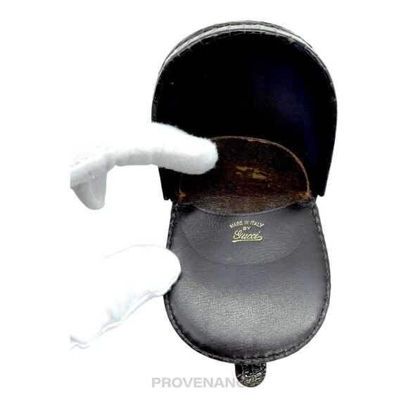 🔴 Gucci Coin Wallet - Dark Chocolate Crocodile - Picture 5 of 6